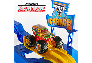 Monster Jam 1:64 Monster Garage Playset